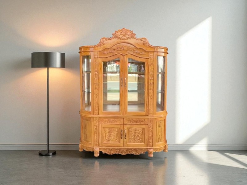Tủ Rượu Trang Trí Phòng Khách – Điểm Nhấn Tinh Tế Cho Không Gian 2 Tủ rượu trang trí phòng khách