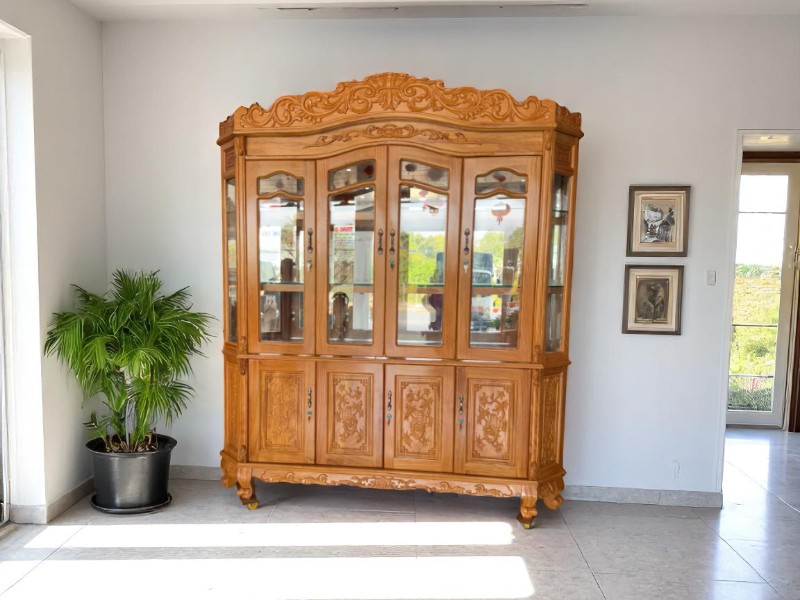 Tủ tivi kết hợp tủ rượu hiện đại