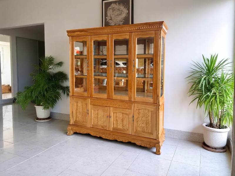 Tủ tivi kết hợp tủ rượu hiện đại