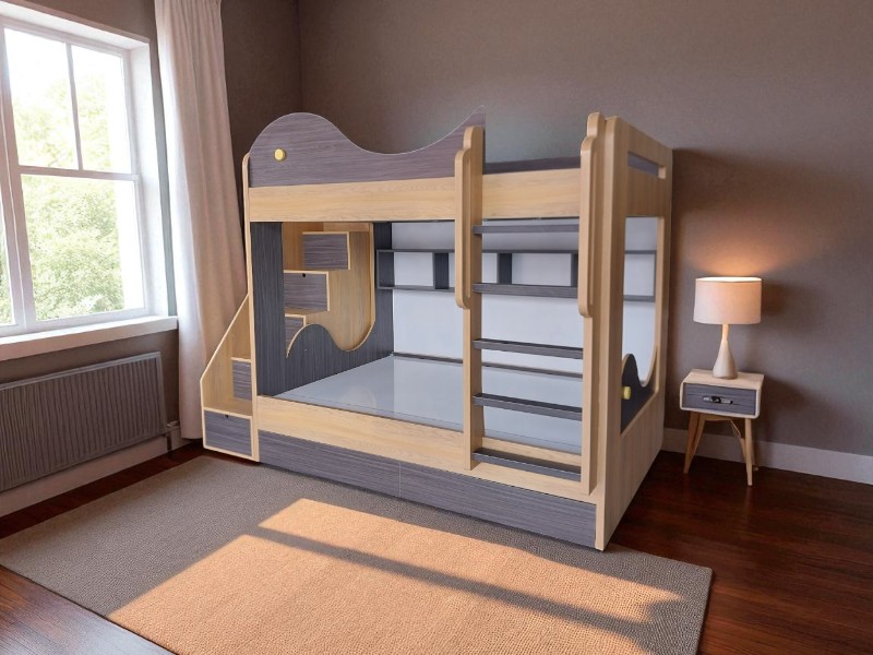 Giường ngủ gỗ công nghiệp MDF
