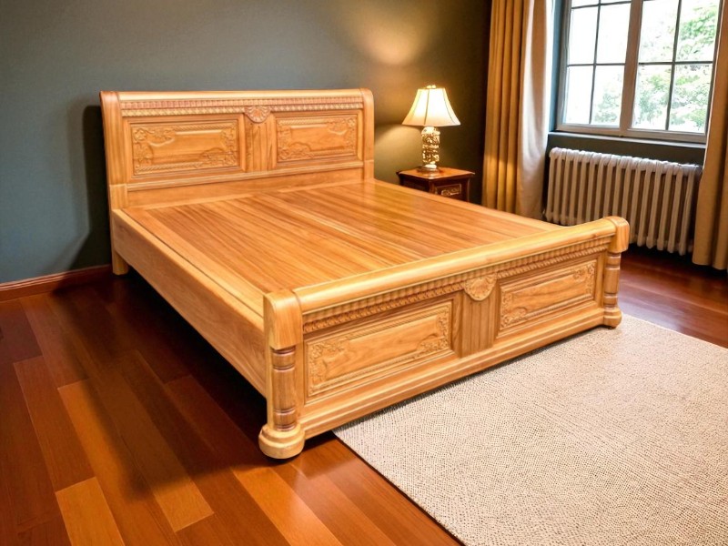 Giường ngủ gỗ giá bao nhiêu tiền