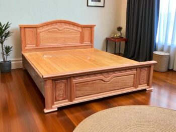Giường ngủ gỗ tự nhiên giá tốt TPHCM