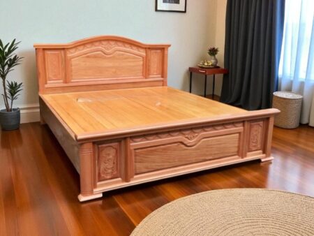 Giường ngủ gỗ tự nhiên giá tốt TPHCM