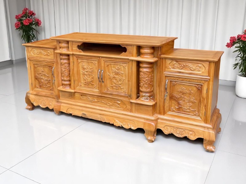 Kệ tivi treo tường hiện đại tiết kiệm không gian 4 Kệ tivi treo tường