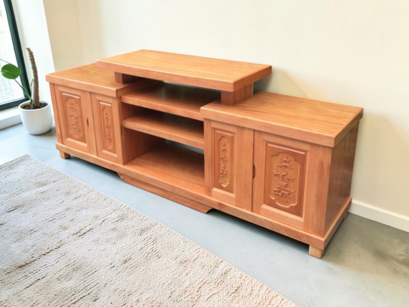 Kệ Tivi Treo Tường: Kinh Nghiệm Chọn Mẫu Đẹp, Chuẩn Kích Thước Từ Thợ Mộc 9 Kệ tivi treo tường gỗ phong cách hiện đại cho căn hộ nhỏ