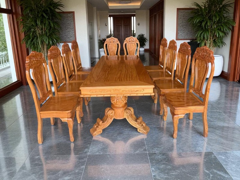 Mua bàn ăn gỗ ở đâu