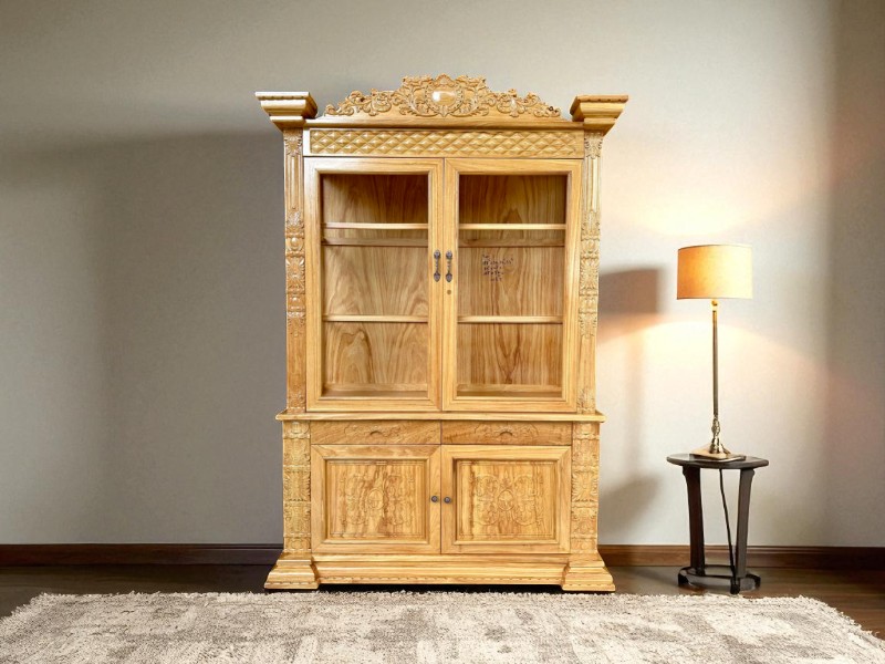 Tủ rượu quầy bar gỗ