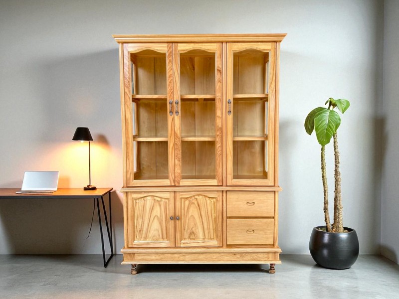 Tủ rượu quầy bar gỗ