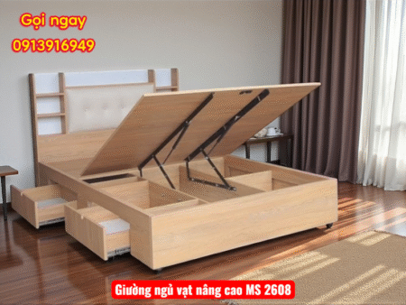 Giường ngủ vạt nâng