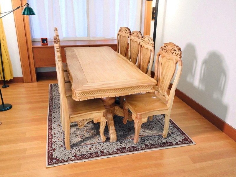 Bàn Ăn Gỗ Tự Nhiên Cao Cấp