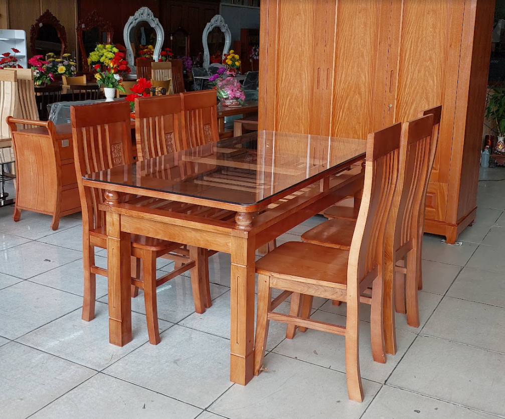 Bàn Ăn Gỗ Tự Nhiên Cao Cấp