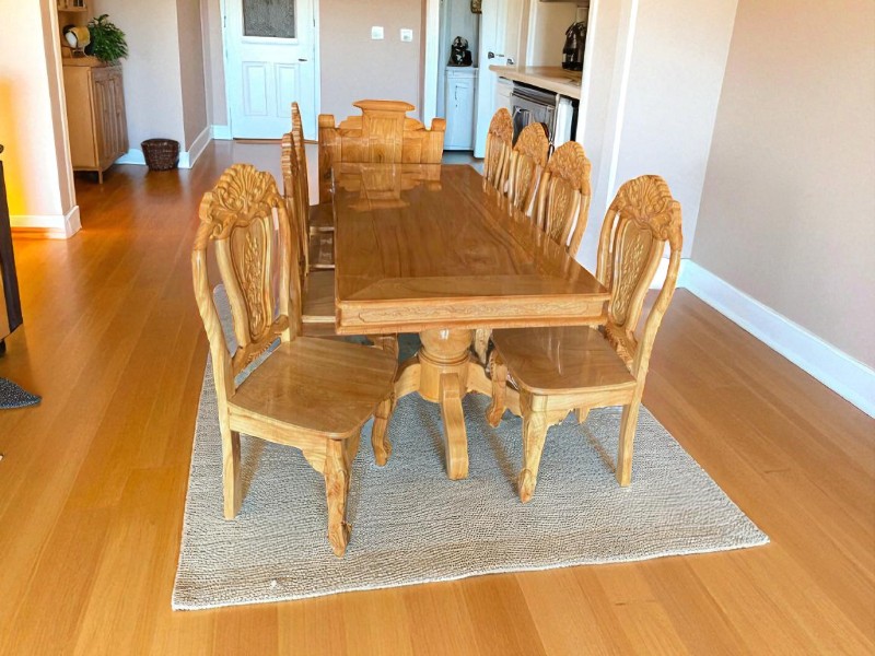 Bàn Ăn Gỗ Tự Nhiên Cao Cấp