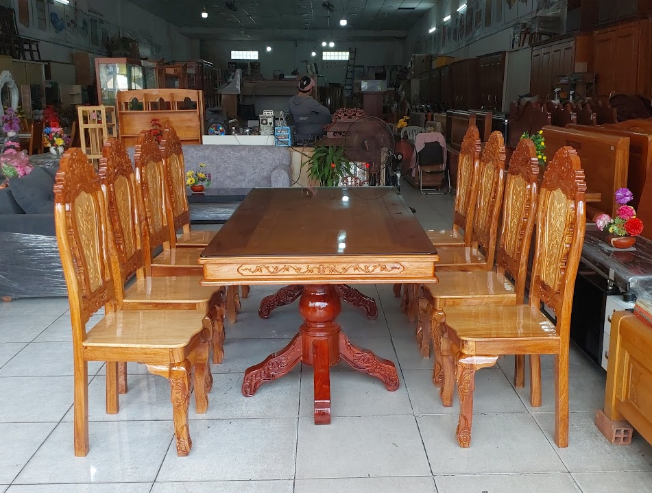 Bàn Ăn Gỗ Tự Nhiên Cao Cấp