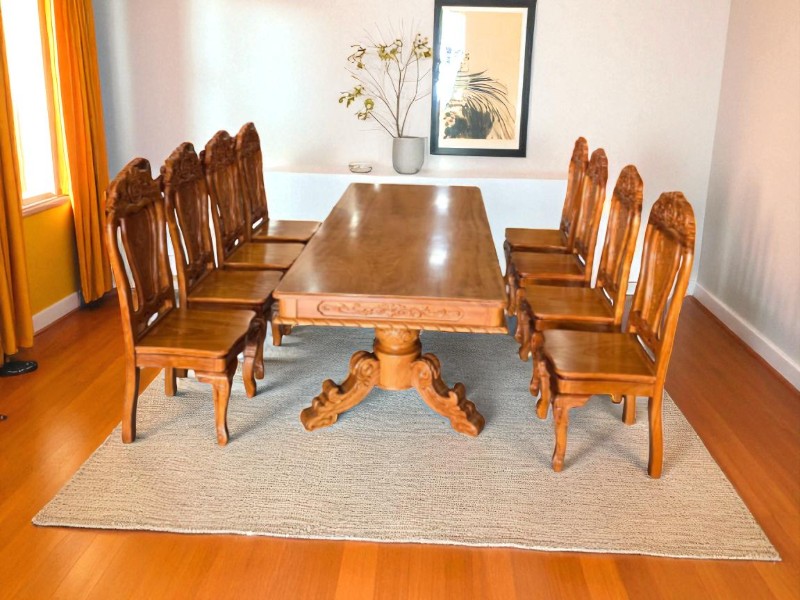 Bàn Ăn Gỗ Tự Nhiên Cao Cấp