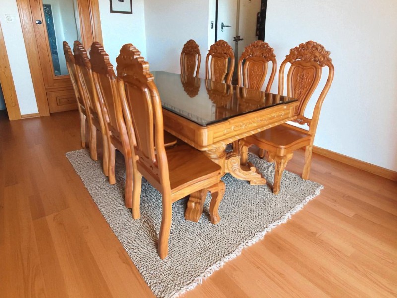 Bàn Ăn Gỗ Tự Nhiên Cao Cấp