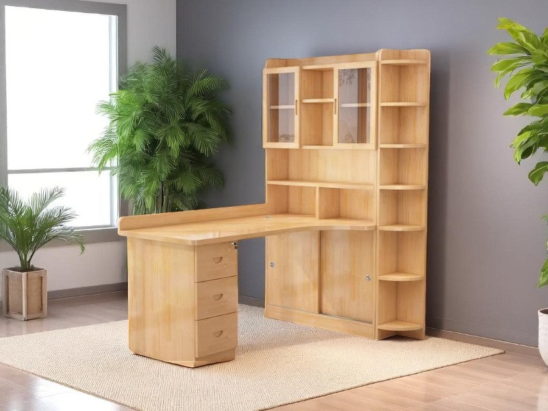 Bàn học gỗ tự nhiên giá bao nhiêu một bộ