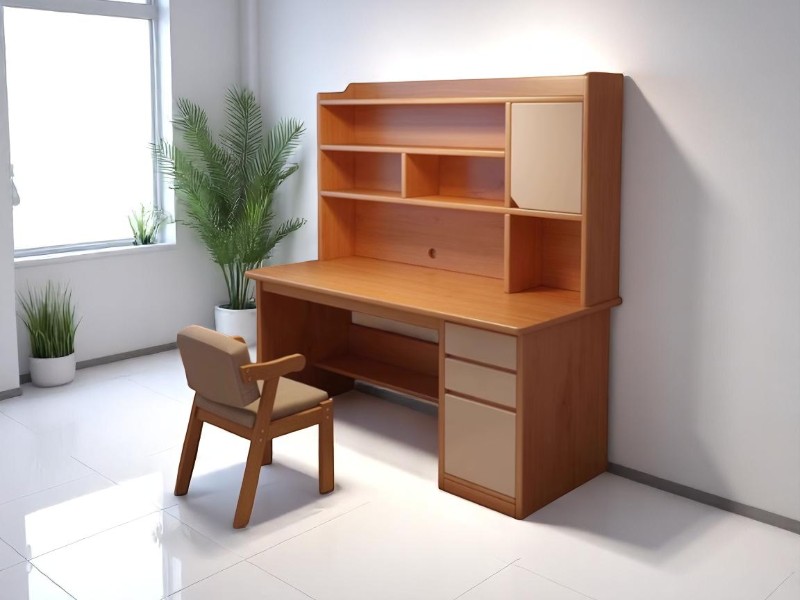 Bàn học gỗ tự nhiên giá bao nhiêu một bộ