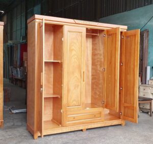 Giá tủ quần áo gỗ sồi bao nhiêu?
