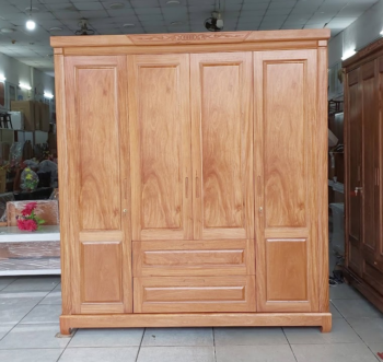Giá tủ quần áo gỗ tự nhiên bao nhiêu?