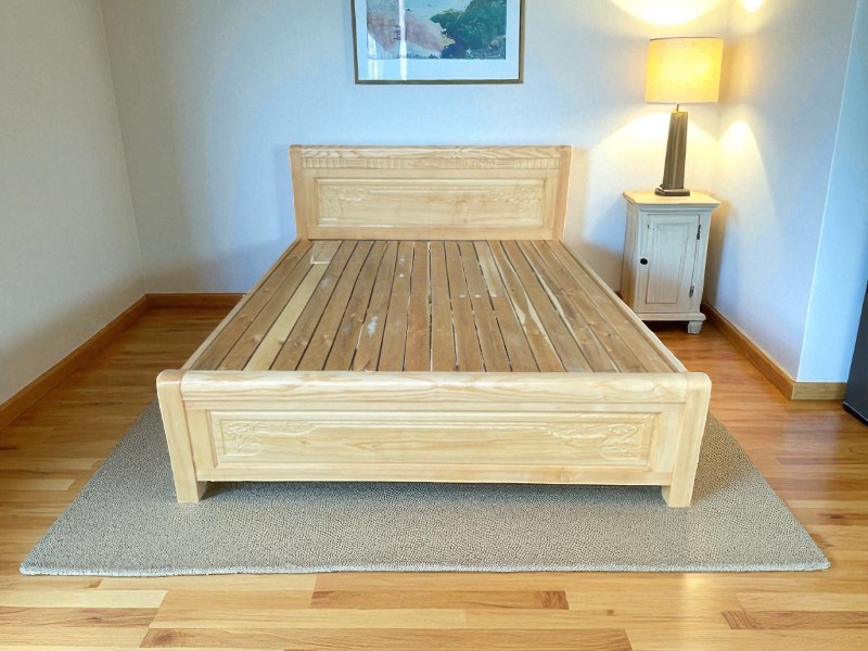 Giường gỗ công nghiệp 2025 Lựa chọn hoàn hảo cho không gian hiện đại