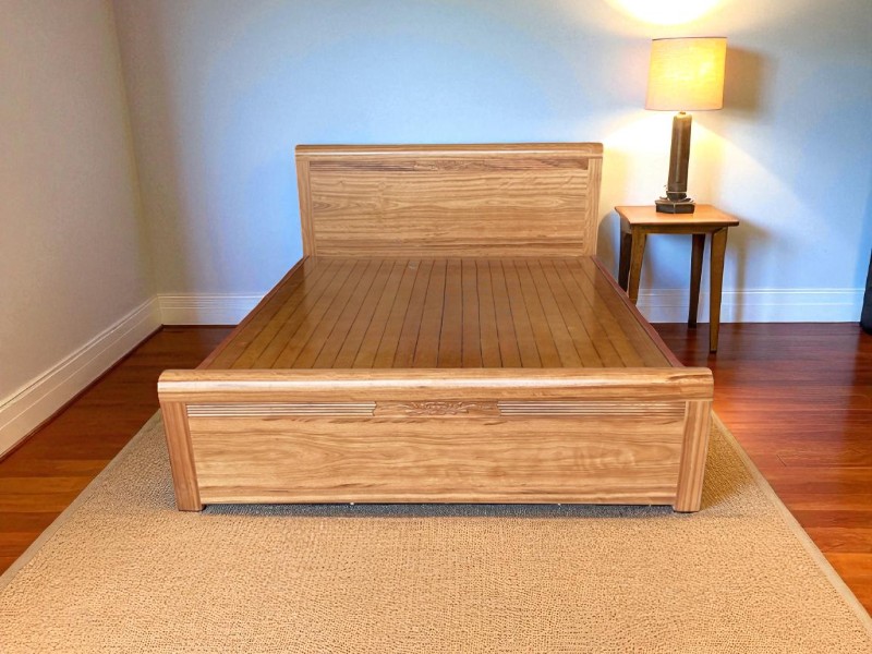 Giường gỗ công nghiệp 2025 Lựa chọn hoàn hảo cho không gian hiện đại