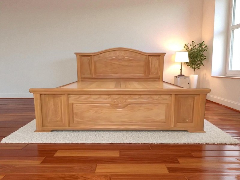 Giường gỗ công nghiệp 2025 Lựa chọn hoàn hảo cho không gian hiện đại