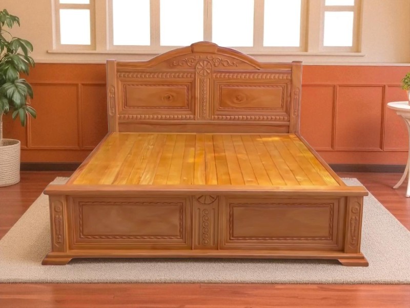 Giường ngủ đặt ngang cửa ra vào