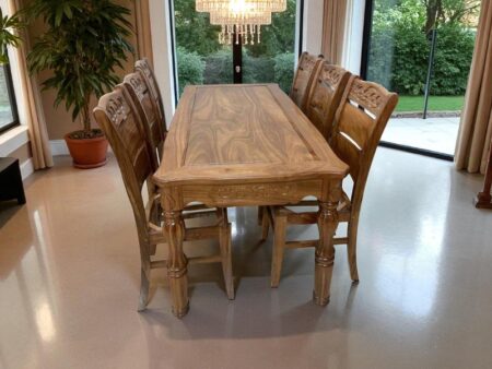 Mua bộ bàn ăn gỗ đẹp giá rẻ tại Tphcm