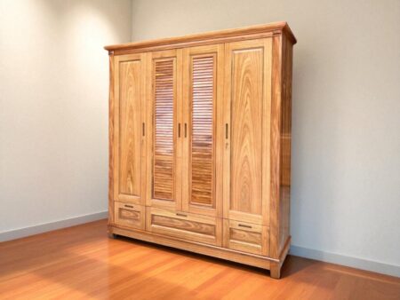 Tủ quần áo gỗ sồi giá bao nhiêu
