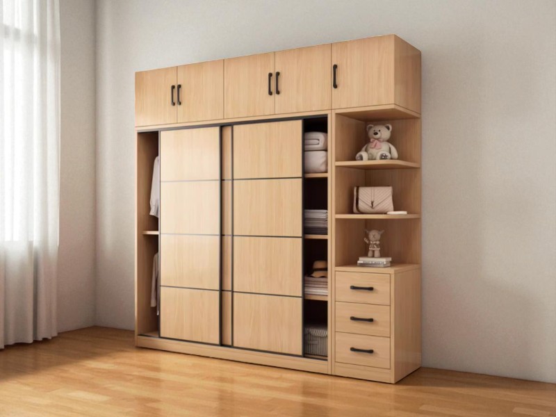 Tủ quần áo gỗ sồi giá bao nhiêu tiền?