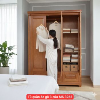 Mẫu tủ quần áo hiện đại MS 3262 | Giá bán= 12tr5