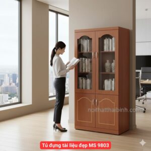 Tủ đựng tài liệu đẹp MS 9803