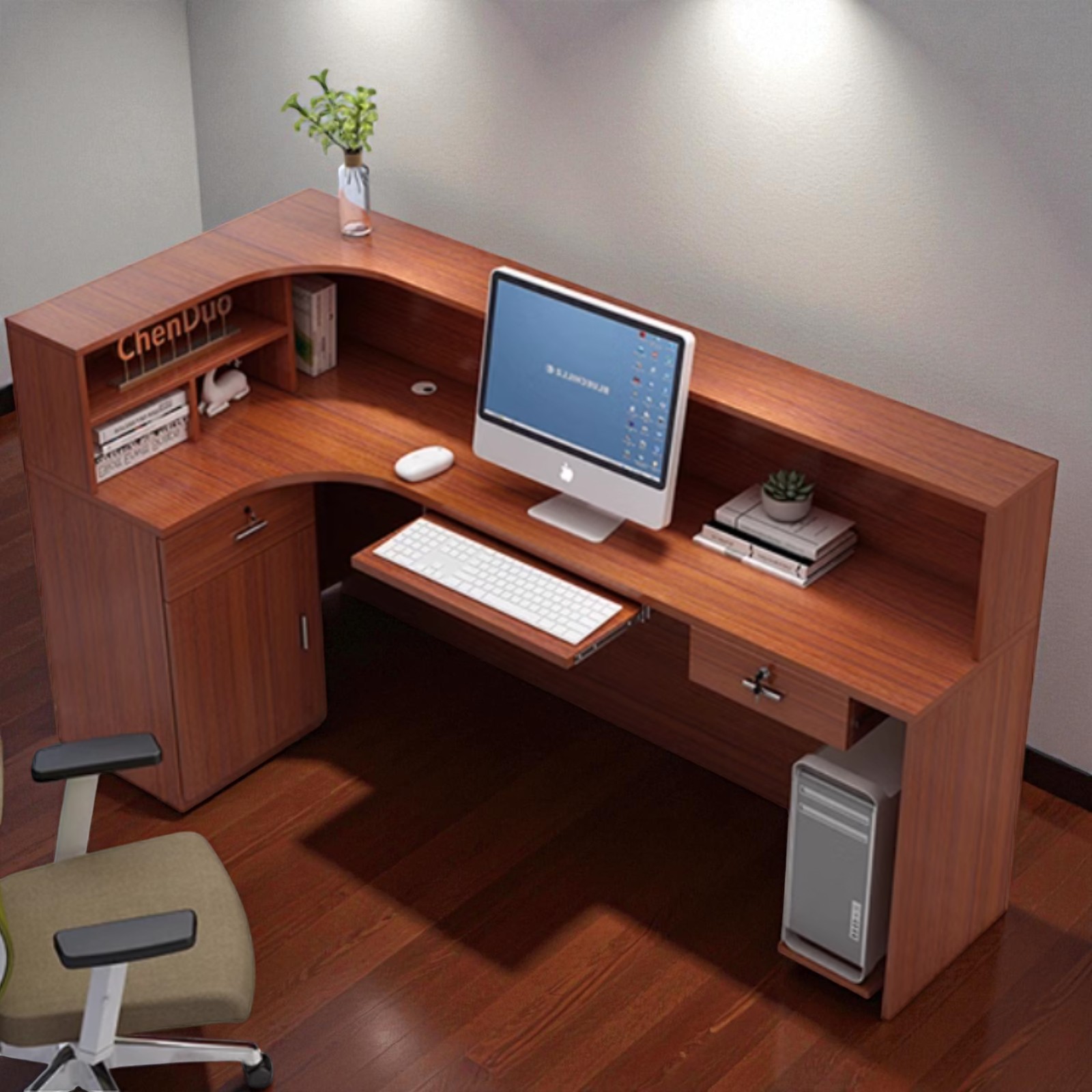 Quầy tính tiền chất lượng cao cho cửa hàng năm 2025 19 Quầy thu ngân