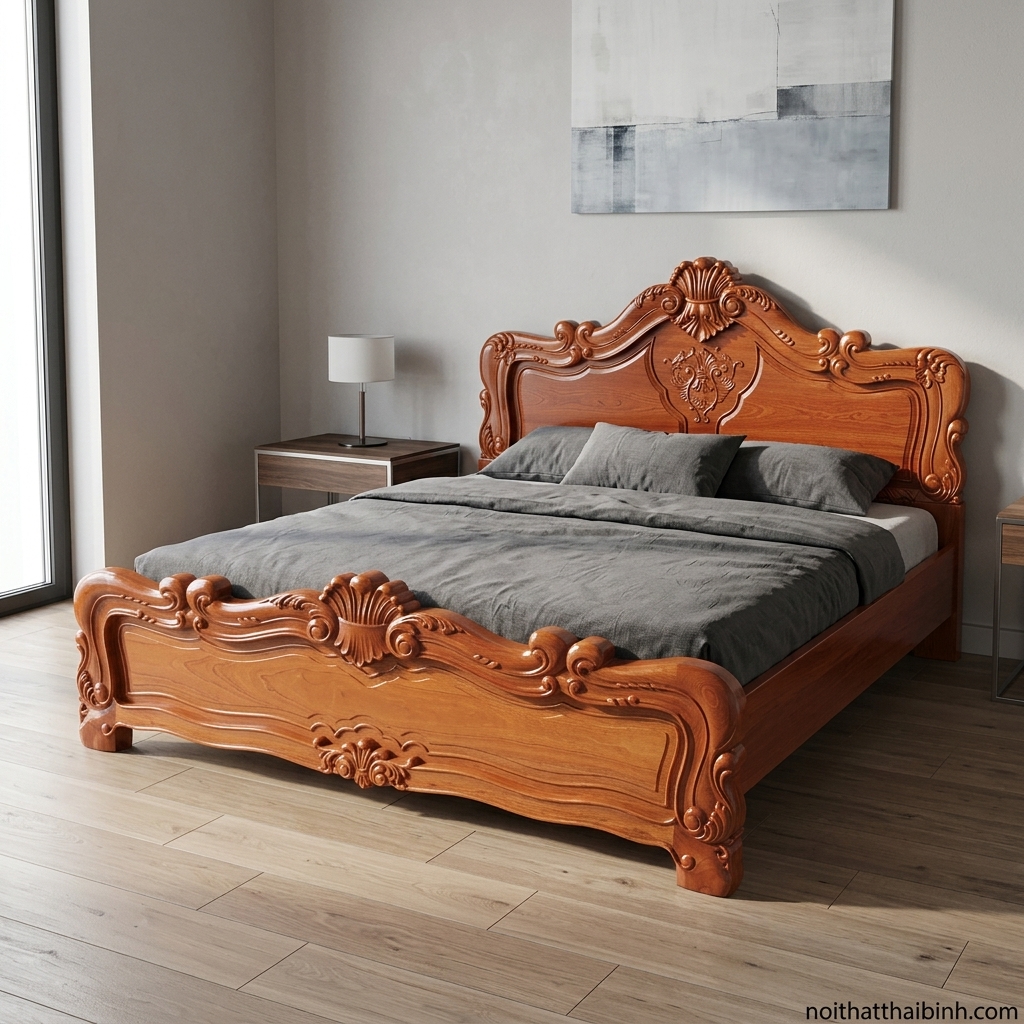 Lợi ích khi dùng giường ngủ gỗ tự nhiên