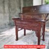 Bàn Thờ Nhị Cấp Gỗ Tràm Chạm Sen MS 3352