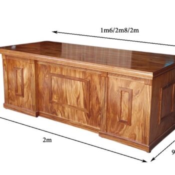 Bàn làm việc gỗ tự nhiên MS 3255