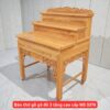 Bàn thờ gỗ gõ đỏ 3 tầng cao cấp MS 3376 3 Bàn thờ gỗ gõ đỏ 3 tầng cao cấp MS 3376