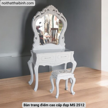 Top 5 mẫu bàn trang điểm phòng ngủ đẹp sang trọng 5 Bàn trang điểm cao cấp đẹp MS 2512