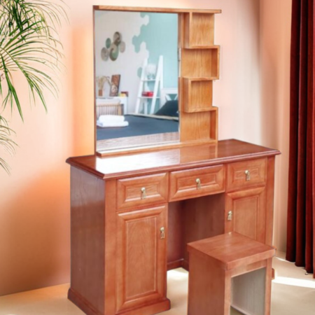 Bàn trang điểm gỗ xoan đào 1m MS 2905