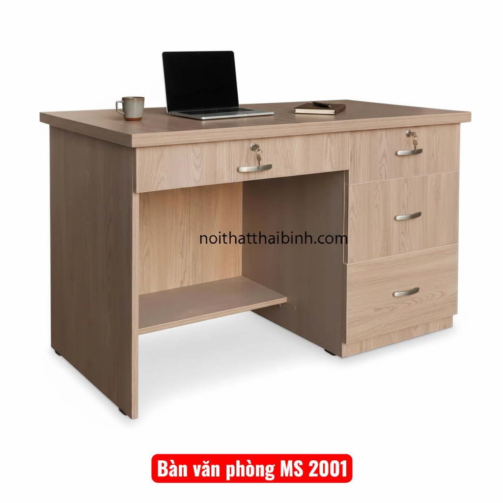 Bàn văn phòng đẹp MS 2001 1 Bàn văn phòng đẹp MS 2001