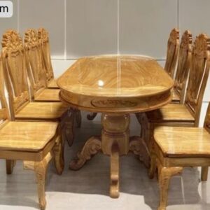 Bộ bàn ăn 8 ghế MS 3084 10 Bộ bàn ăn 8 ghế MS 3084