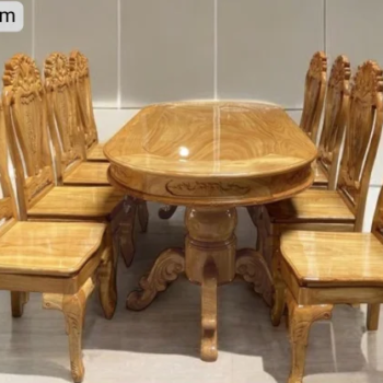 Bộ bàn ăn 8 ghế MS 3084 10 Bộ bàn ăn 8 ghế MS 3084