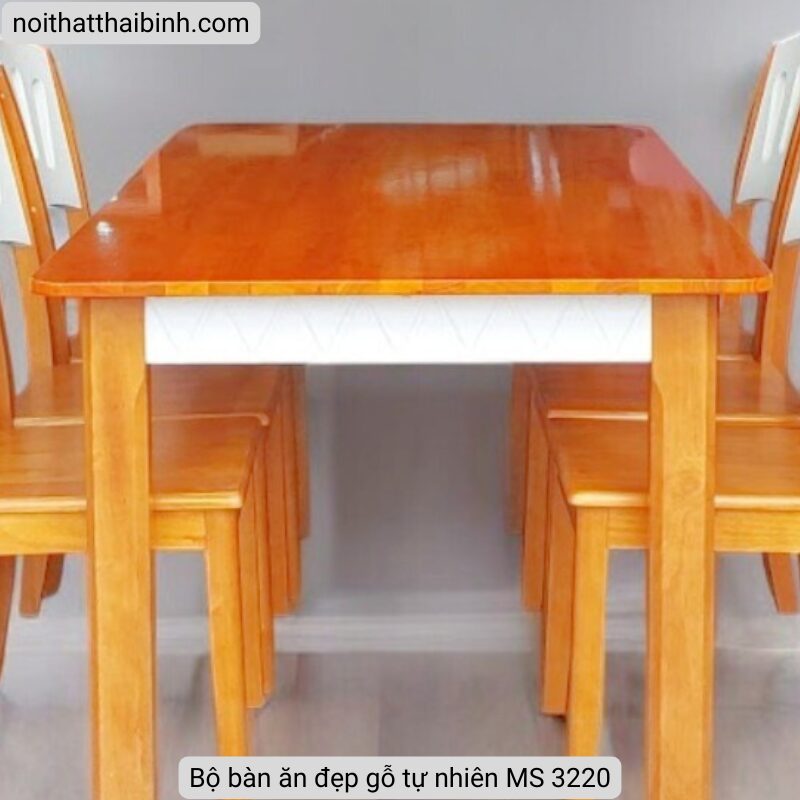 Bộ bàn ăn đẹp MS 3220 5 Bộ bàn ăn đẹp MS 3220 - Ảnh 5