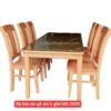 Bộ bàn ăn gỗ sồi 6 ghế MS 2095