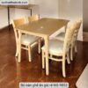 Bộ bàn ghế ăn giá rẻ MS 9853 2 Bộ bàn ghế ăn giá rẻ MS 9853