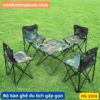 Bộ bàn ghế du lịch xếp gọn MS 2519