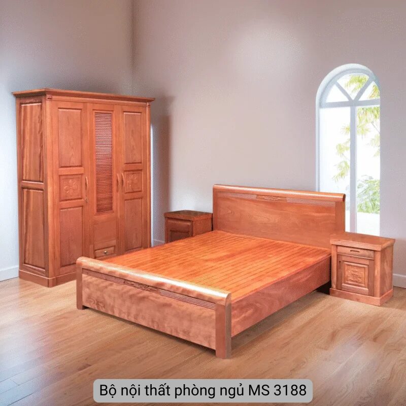 Bộ nội thất phòng ngủ MS 3188 1 Bộ nội thất phòng ngủ MS 3188