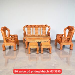 Bộ salon gỗ phòng khách MS 3395