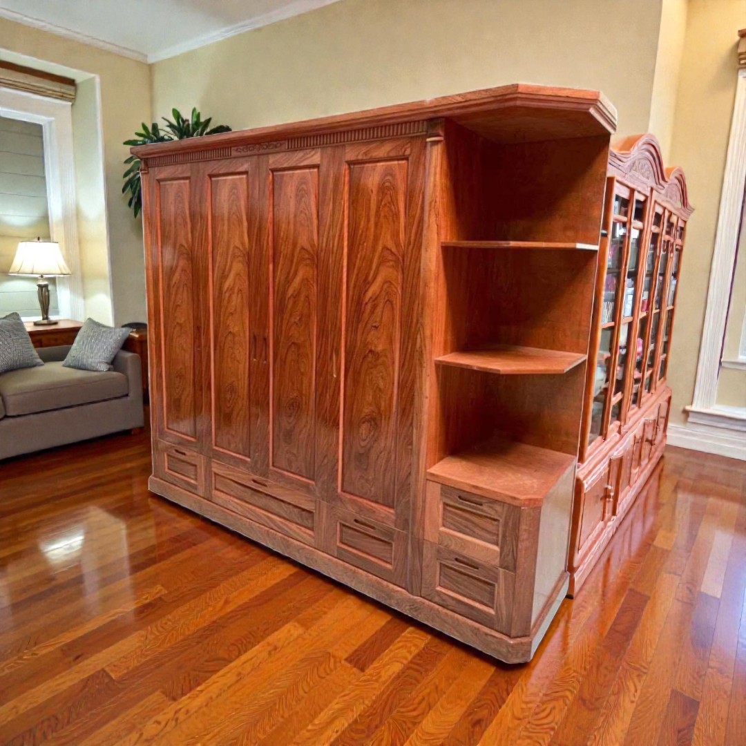 Tủ quần áo gỗ công nghiệp 2 cánh thiết kế tối giản