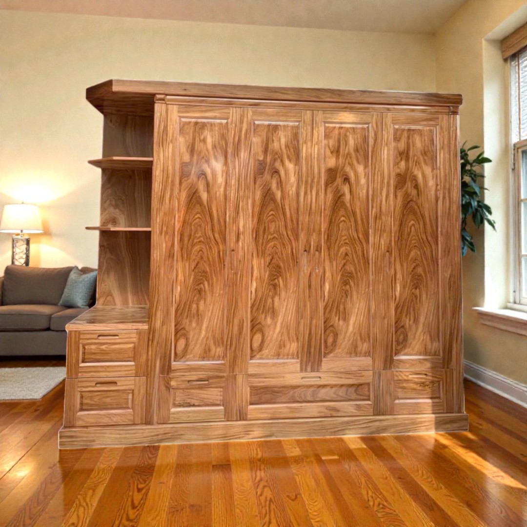 Mẫu tủ quần áo đa năng kết hợp bàn trang điểm